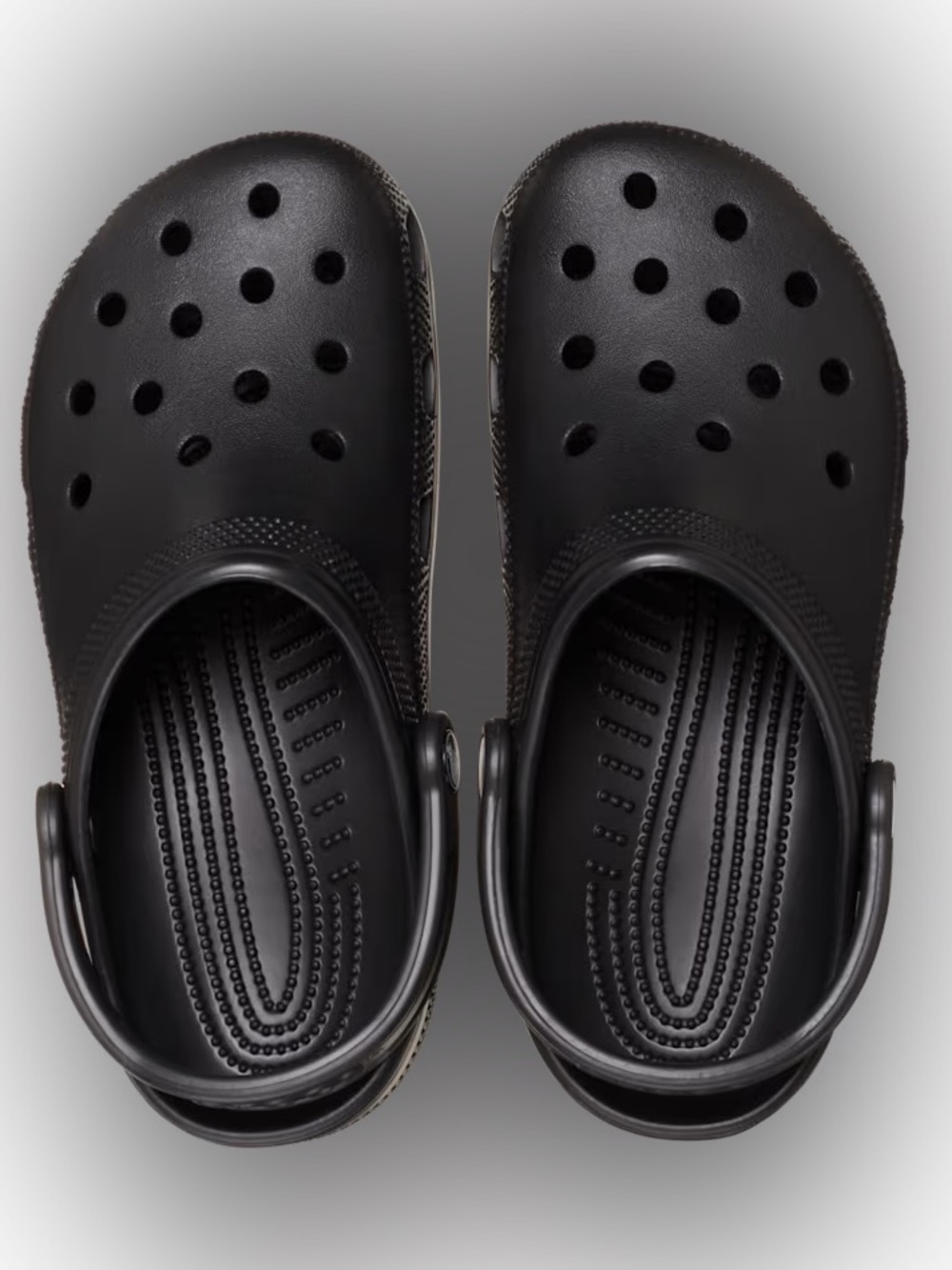 Crocs Classic Clog, Black, Men’s 5, Women’s 7